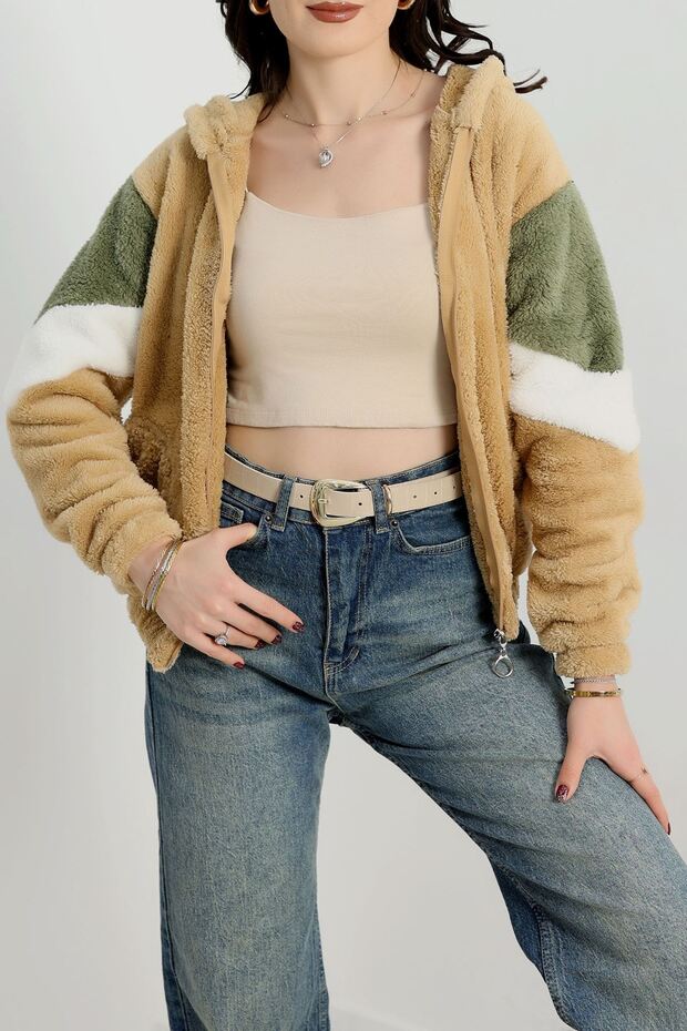 سترة بغطاء للرأس كاميلمنت - 4