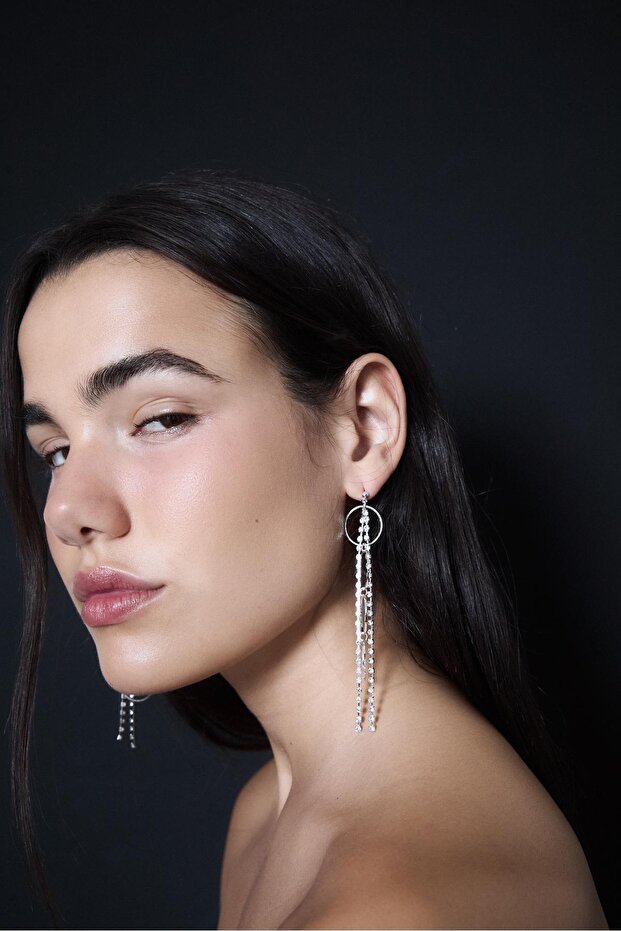 Uzun Işıltılı Küpeler - 2