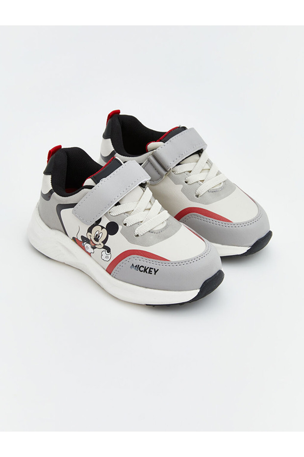 LCW Erkek Bebek Mickey Mouse Baskılı Spor Ayakkabı - 1