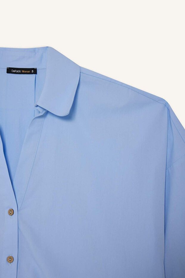 Poplin Uzun Kollu Gömlek G3163AX25AU - 2