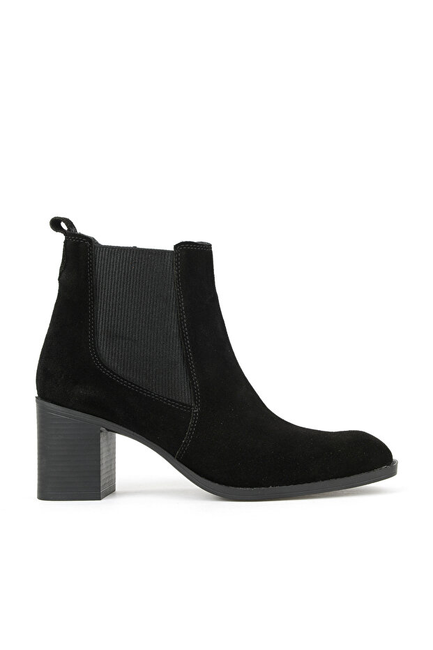 , Women's Genuine Leather Boots 1531020Z9805 Black