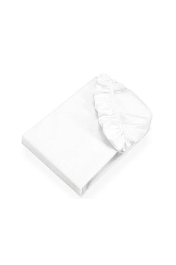 Waterproof Mattress Protector with Elastic, White 140x200cm +30 cm - 1