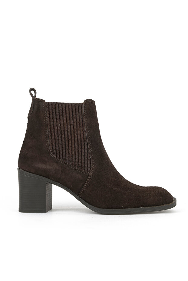, Women's Genuine Leather Boots 1531020Z9805 Brown