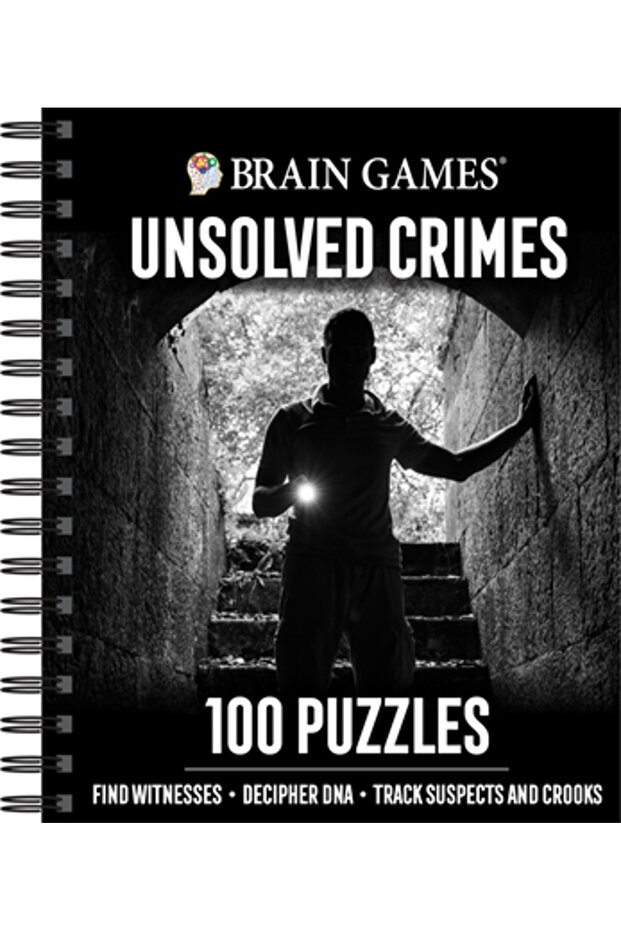 Brain Games - Unsolved Crimes: 100 Puzzles - 1