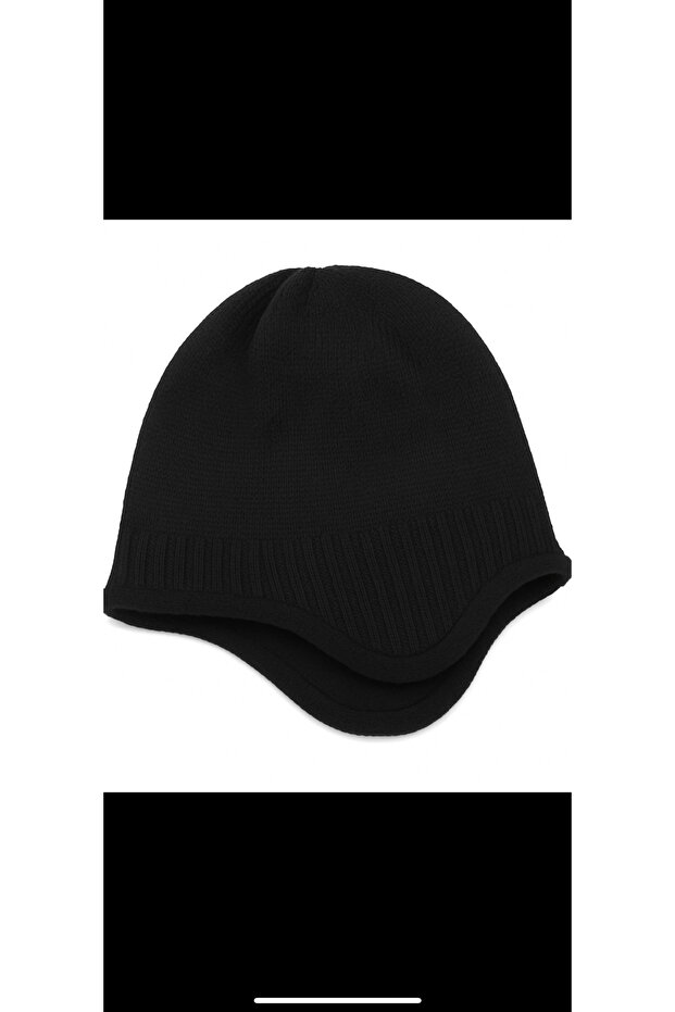 Fleece-Lined Ear-Covering Knitwear Men's Knitted Beanie