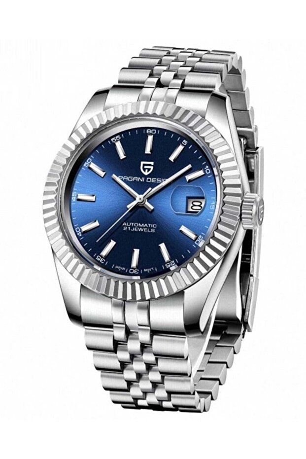 PD1645 Blue Dial Automatic Stainless Steel Men's Watch