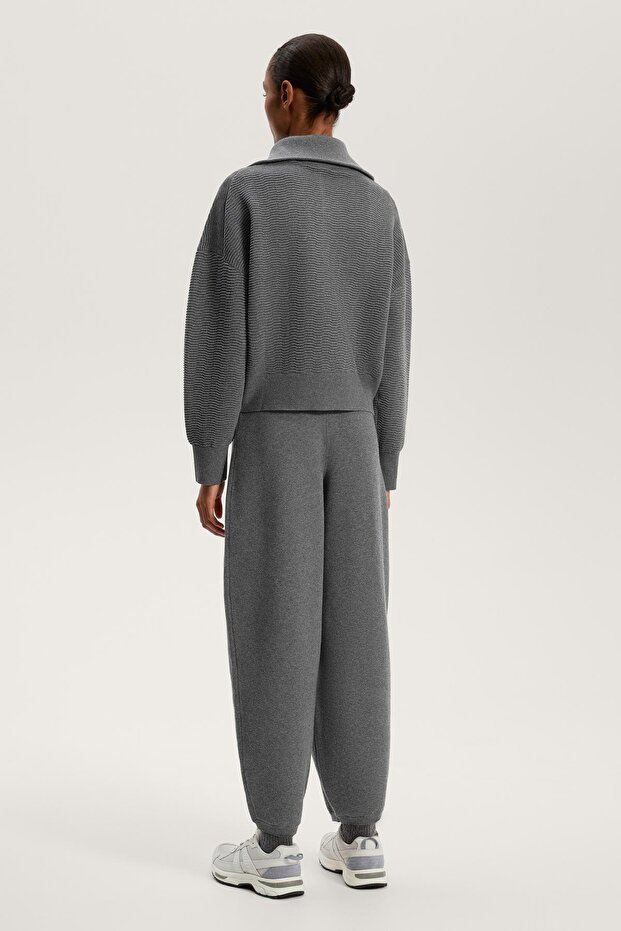 Cocoon örgü pantolon - 7