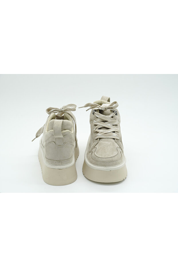 Luvesta Bağcıklı Mini Bot Bej - 3