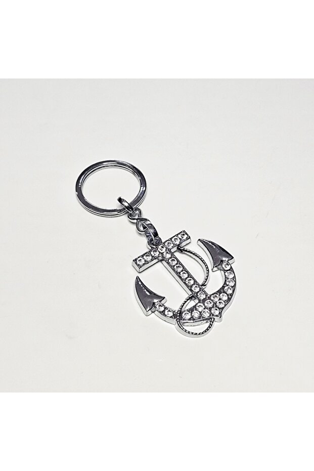 Keychain Accessory Stoned Sailor Anchor Model Keychain Bag Accessory