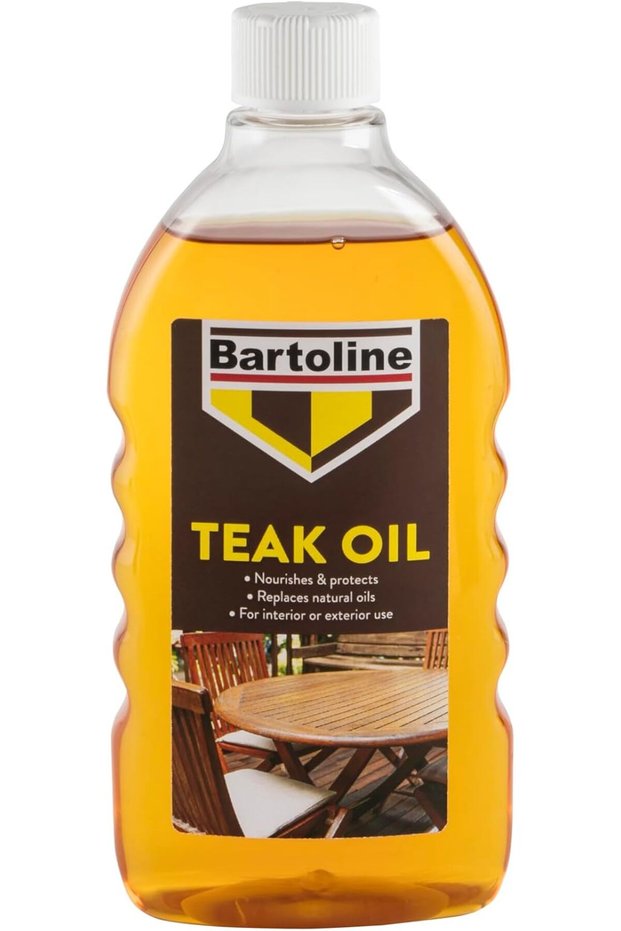 Teak Oil 500 ml – Deep Penetrating Wood Oil for Outdoor & Indoor Furniture | Garden Furn