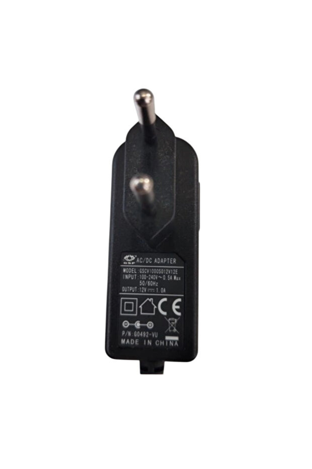 GSCV1000S012V12E GSP 12V 1A Modem ve Arduino Uyumlu Plastik Kasa Priz Tipi Adaptörü - 3
