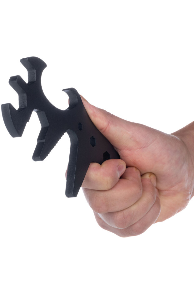 Multi-Function Wrench Painted Aggregate | Durable Cast Iron 402g - 6