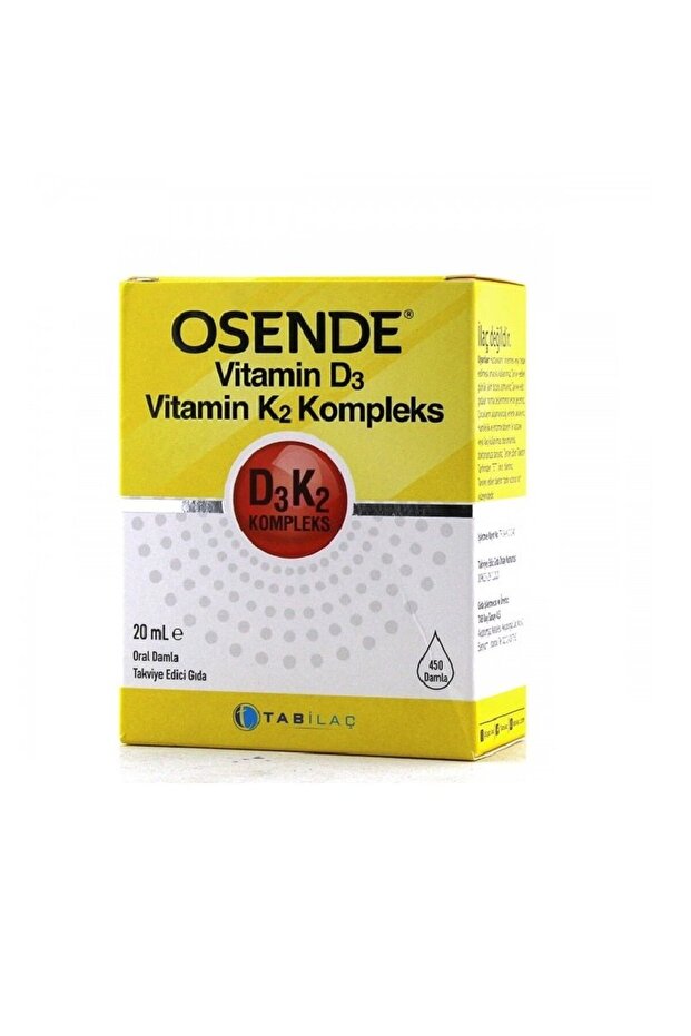 Vitamin D3K2 Kompleks Damla 20ml - 1