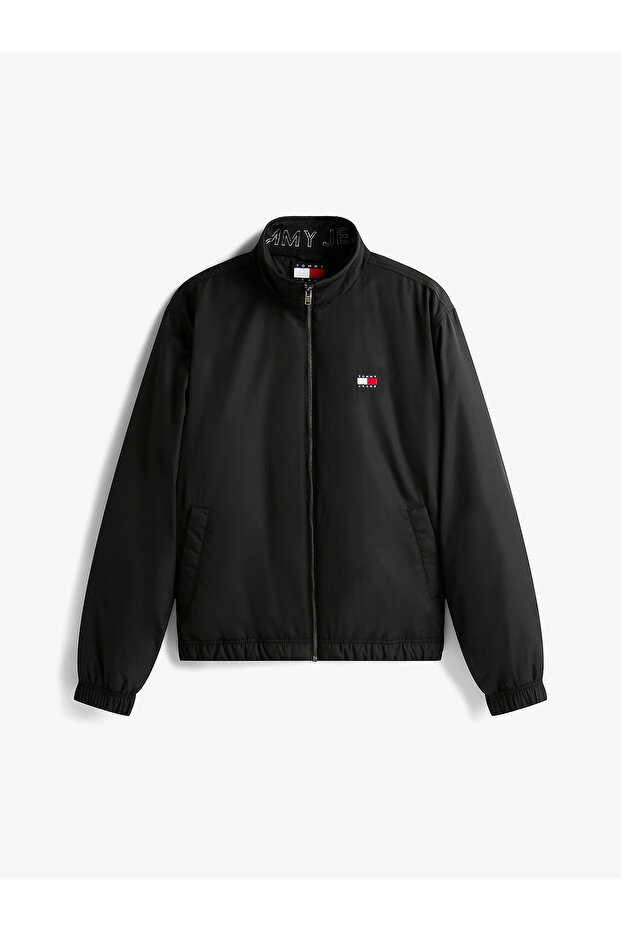 Erkek Marka Logolu Dik Yakalı Regular Fit Geri Dönüştürülmüş Polysterli Günlük Kullan - 4