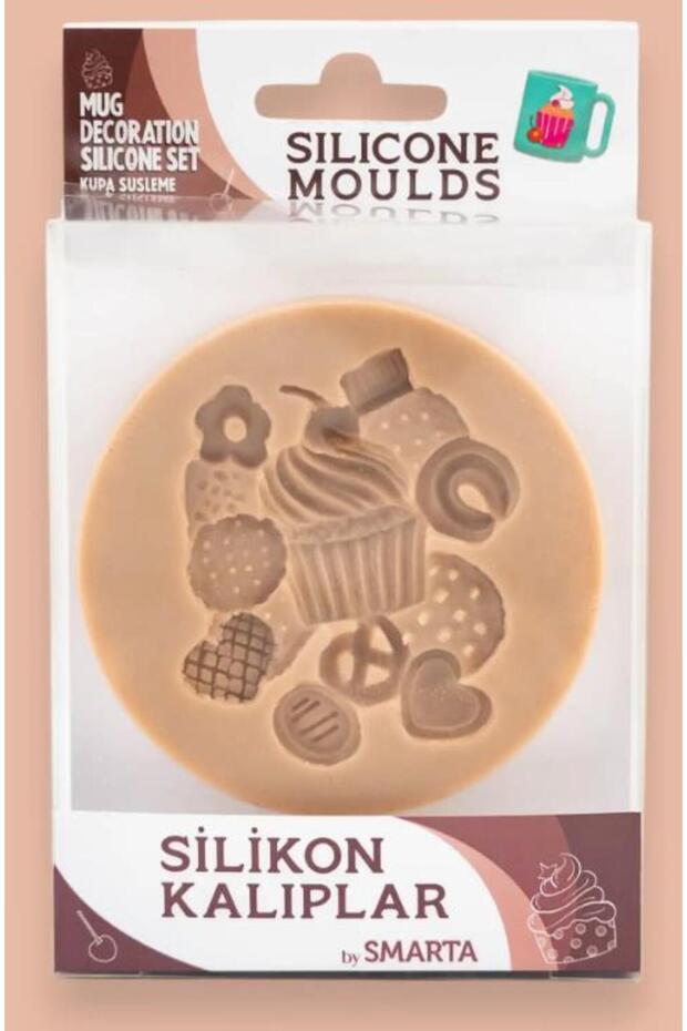 Silikon Kalıp - Kupa Süsleme
