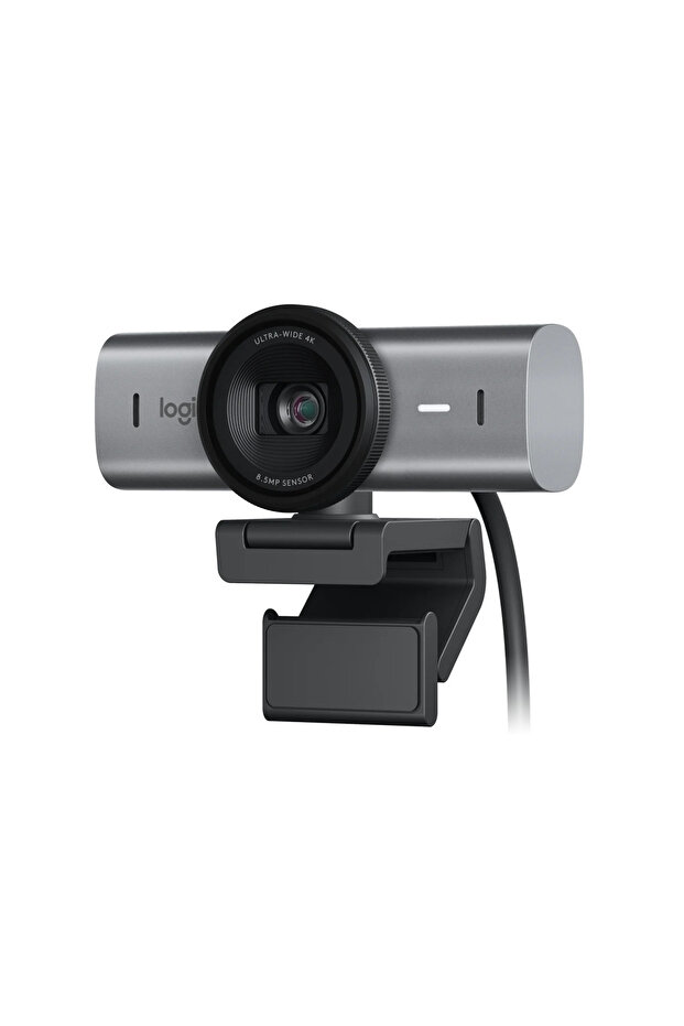 Logitech MX Brio 705 4K Webcam with AI-based Image Enhancement, Gray - 2