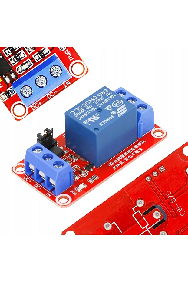1 Channel Relay Module 5V H/L 10A | Compatible with Arduino, DIY Projects - 1
