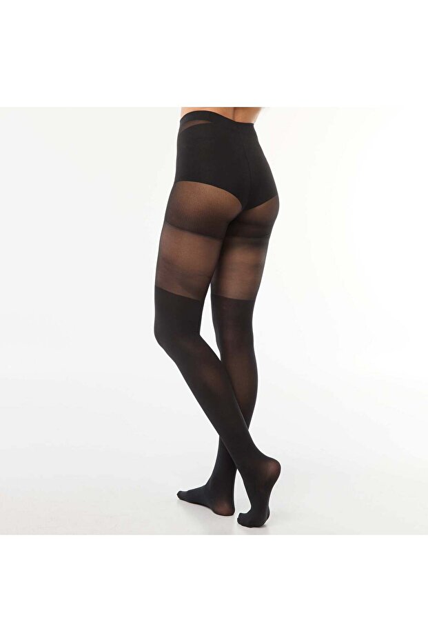Sock-effect Tights BLACK - 4