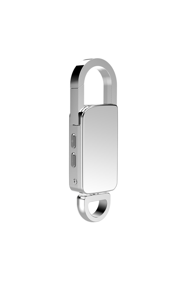 Spy Voice Recorder Integrated In Keychain S20, 8 GB Memory Included, MP3 Player, 95 Hours Recording - 1