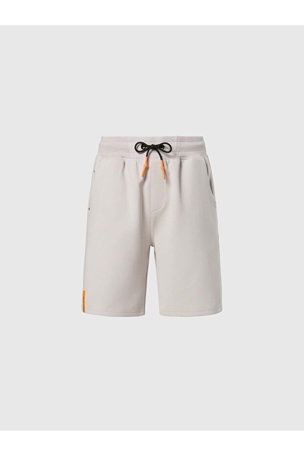 Pamuklu Logolu Şort - 3