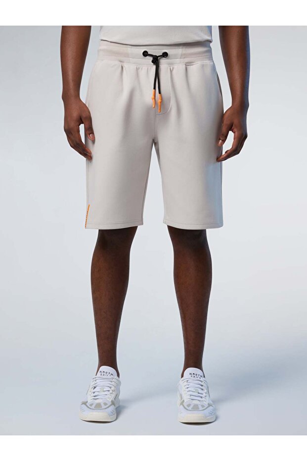 Pamuklu Logolu Şort - 1