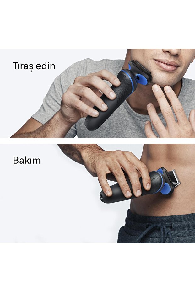 Series 5 Elektrikli Tıraş Makinesi, Islak ve Kuru, Vücut Başlığı, 52-B1600S - 5