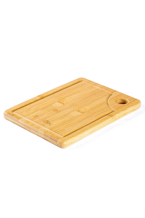 Bamboo Rectangular Cutting Board 28X21Cm - 1