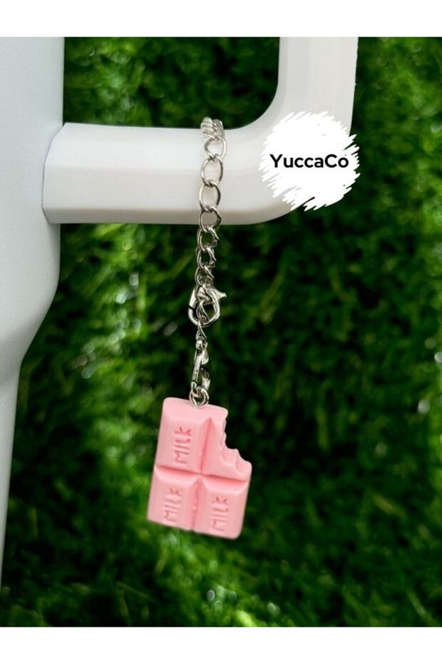 Chocolate Thermos Ornament/Chocolate Thermos Charm/Figure Bag Charm