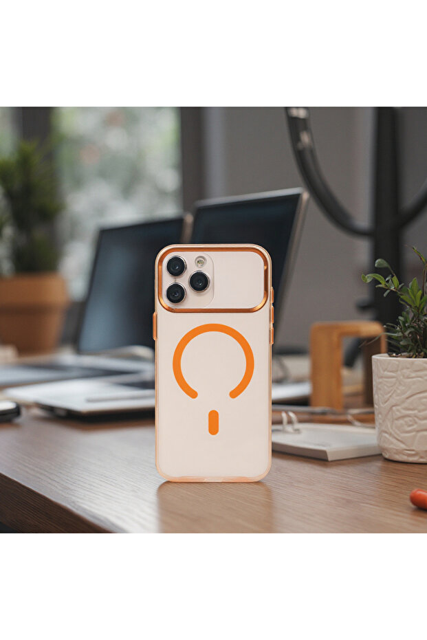 High Quality Clear Magnetic Bumper PC Case for iPhone 17 Pro Max Shockproof Phone Cover