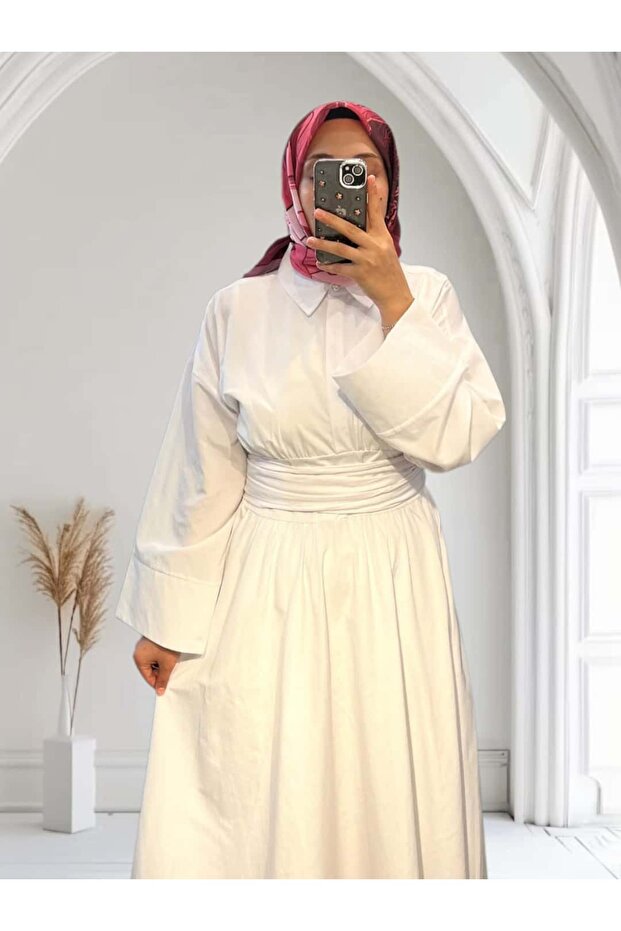 Selin Waist-Tie Dress