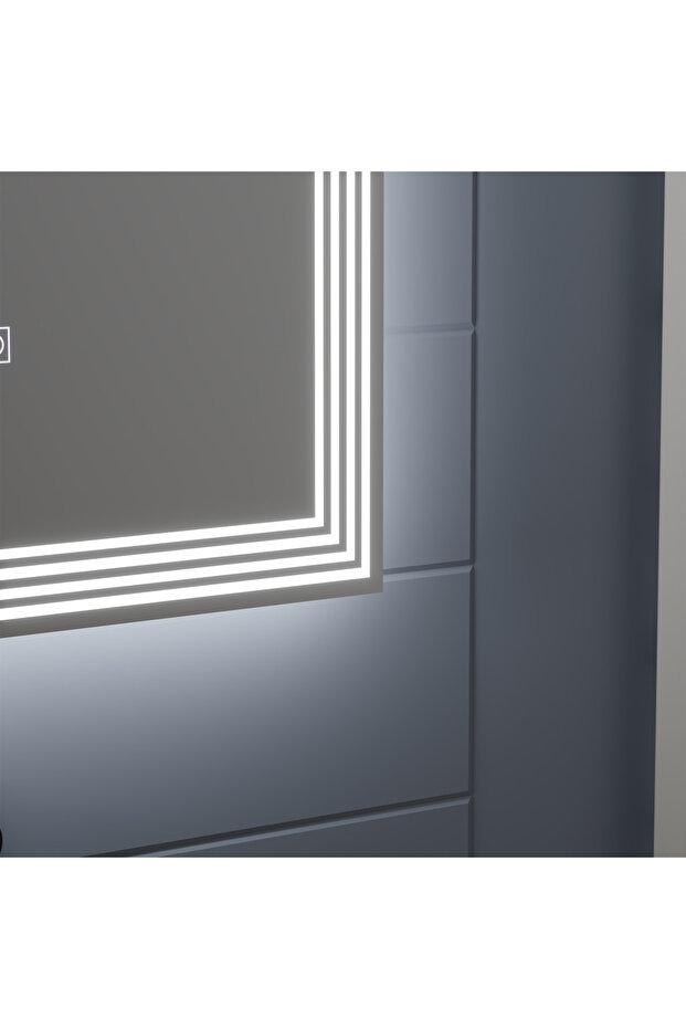 LED Mirror Rectangular, Defogger, 60 x 80 cm, ADIS Basic Touch - 2