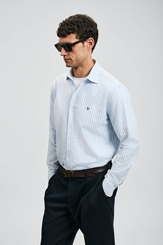 Cosi Mavi Erkek Gömlek 112010671 - 3