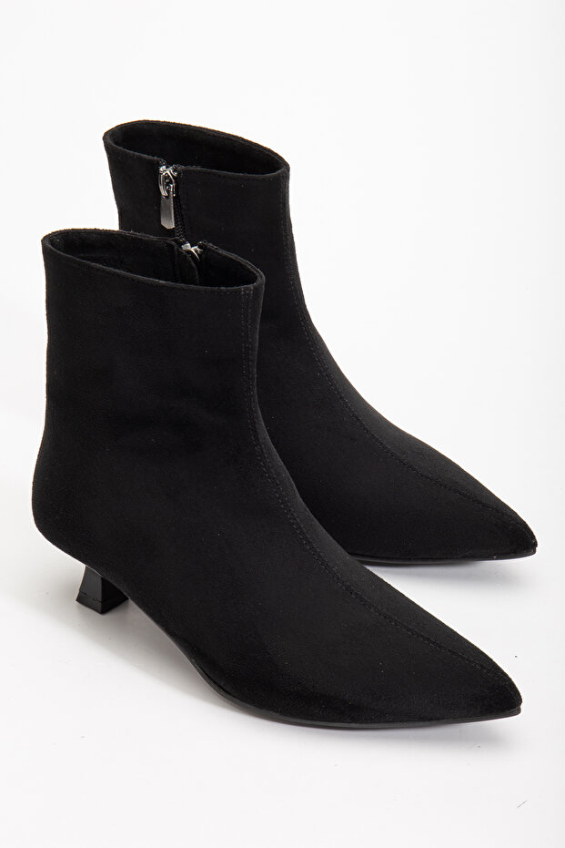 Heeled Boots Pointed Toe 3 cm