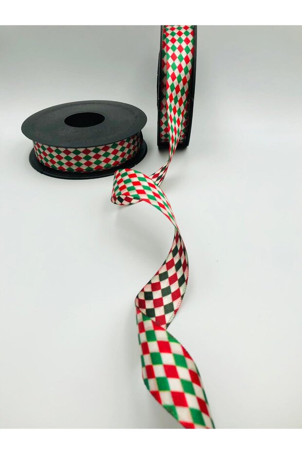 5 Meters Christmas Ribbon 2 cm Decorative, Ribbon, Christmas Ornament