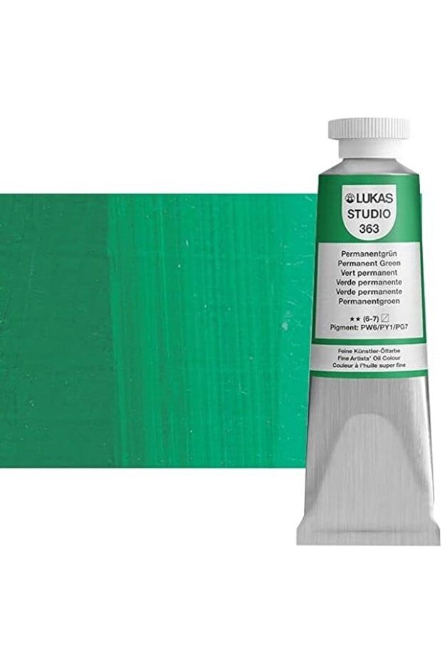 LUK STUDIO OIL 37ML PERMANENT GREEN
