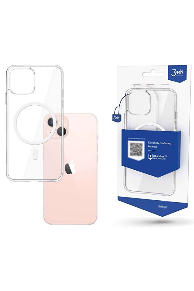Protective Case MagCase for Apple iPhone 14, Transparent - 2