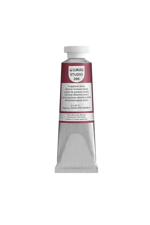 LUK STUDIO OIL 37ML ALIZARIN CRIMSON HUE
