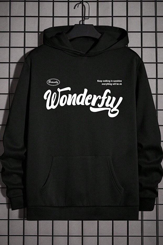 Wonderful Printed Oversize Sweatshirt