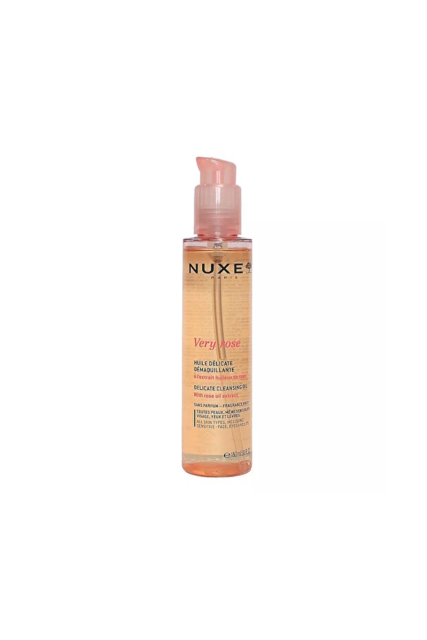Very Rose Rose Extract Facial, Eye and Lip Makeup Remover Oil 150 ml