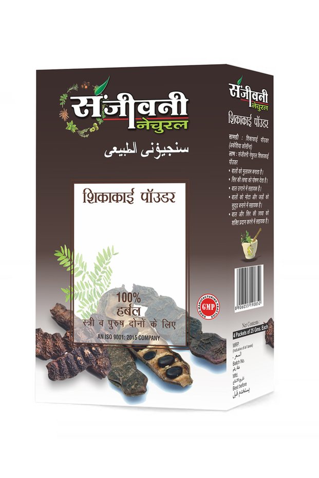 SANJEEVANI NATURAL Shikakai Herbal Powder For Women & Men - 100 Grams
