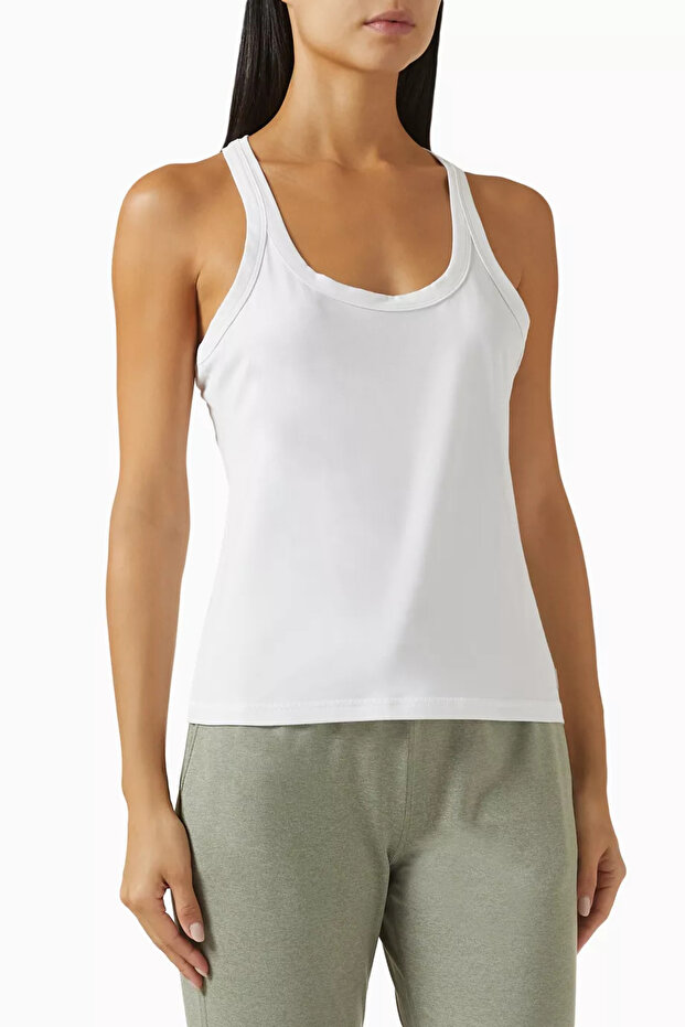 Lux Racerback Tank, Breathable & Stretchy, Eco-Friendly