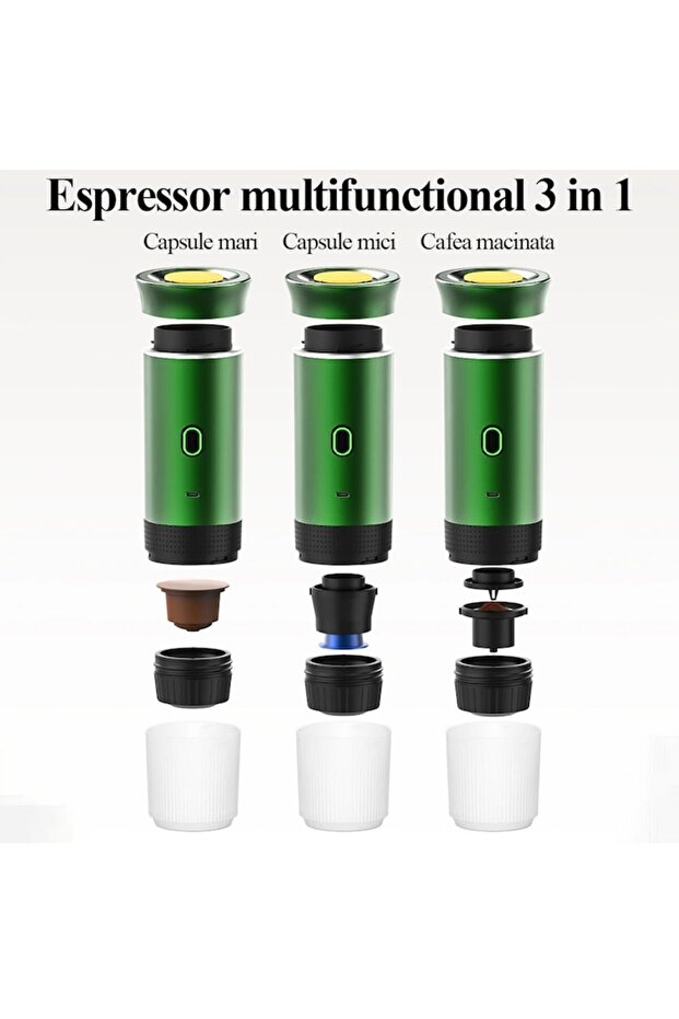 Portable Espresso Machine with Heating Mode - 2