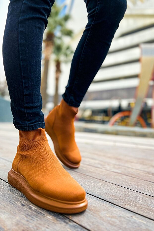 Magosa Triko Bağcıksız Erkek Spor Bot Taba - 4