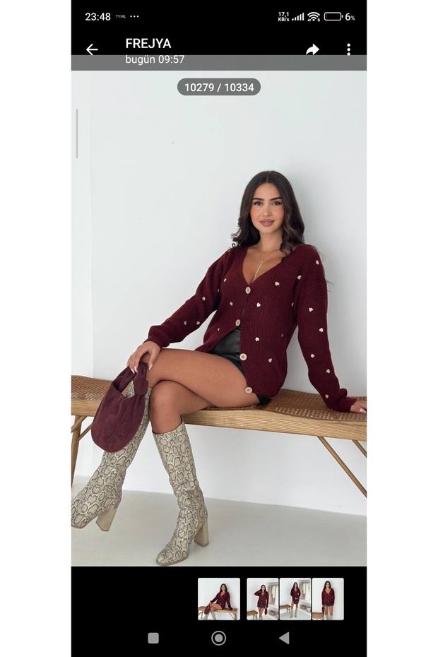 Кардиган з серцем - 4