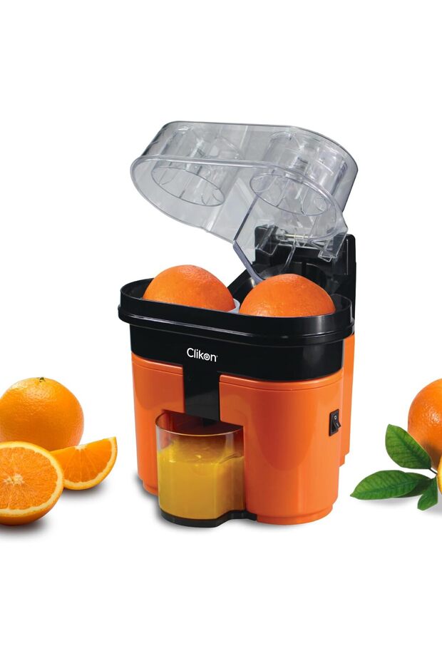 2 in 1 Citrus Juicer with Dual Squeezer Technology, One Touch Operation, Built-in Citrus Slic - 1