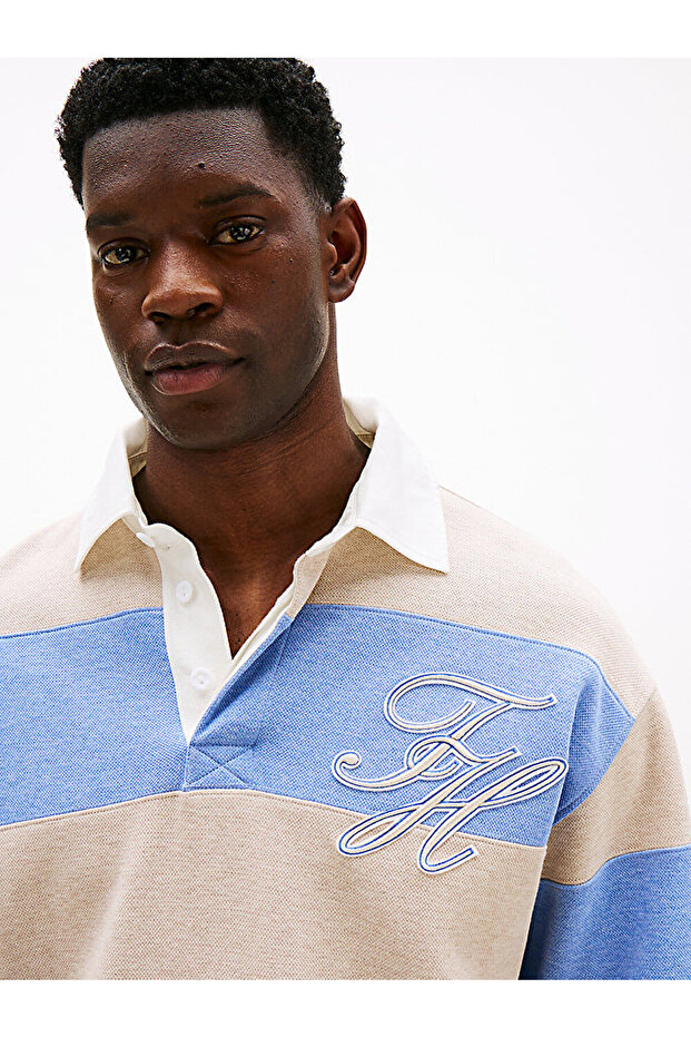 erkek t1 ınterlock panel sweatshirt - 5