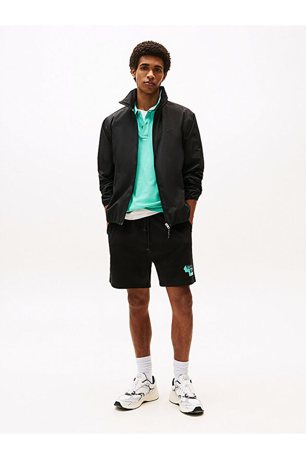 erkek tjm relacex stack logo şort - 1