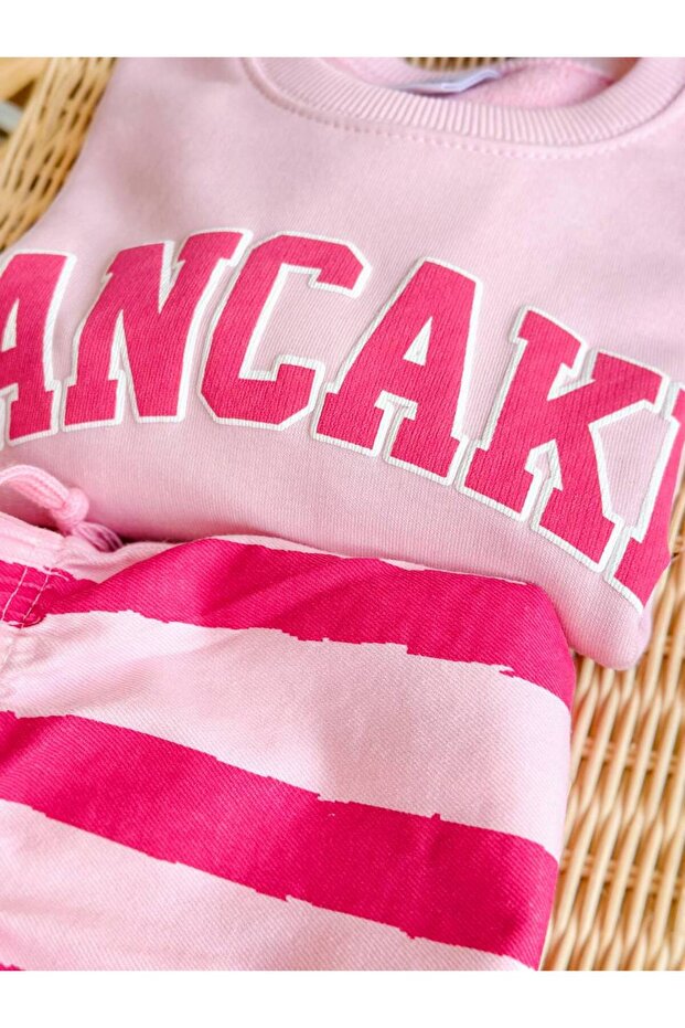 Pancakes Kız çocuk alt üst takim - 3