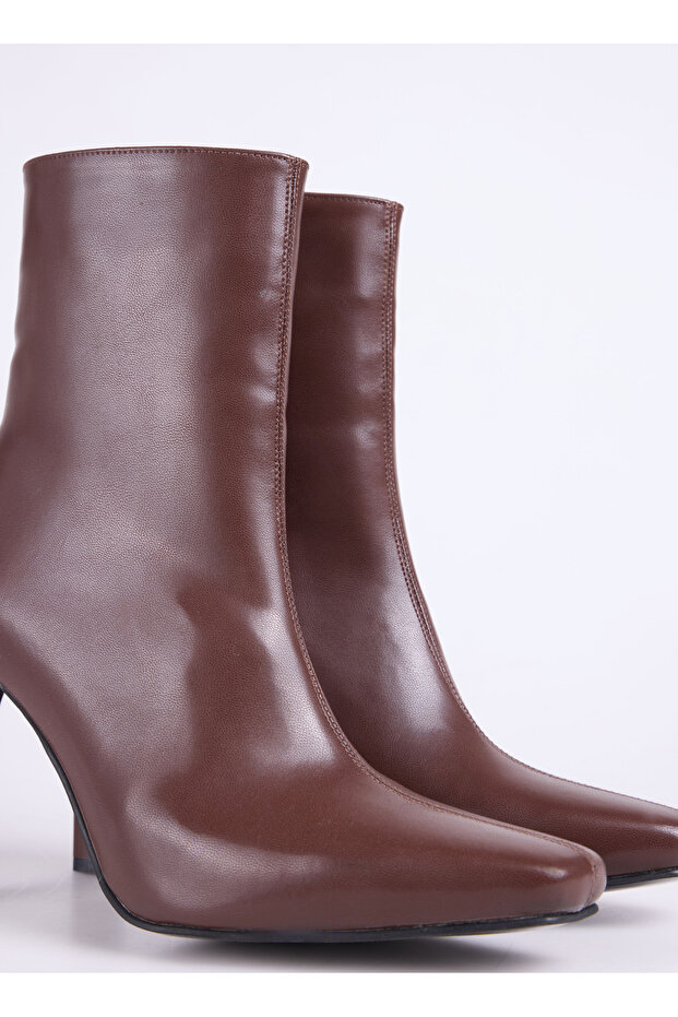 Kahve Kadın Topuklu Bot CODROY-COAL - 6