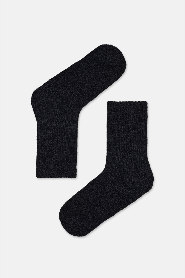 Chenille Soket Çorap - 4